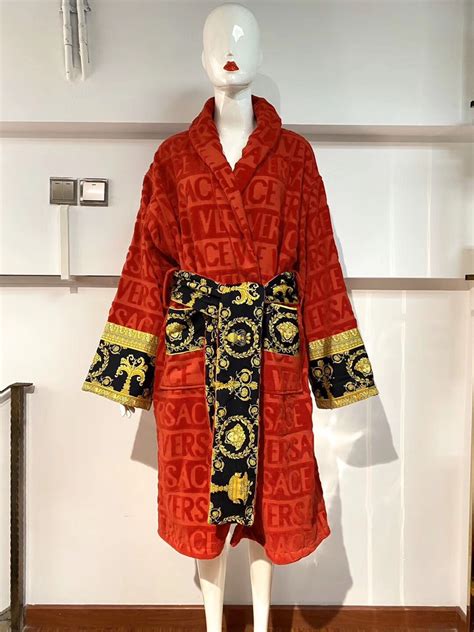 fake versace housecoat|versace kimono.